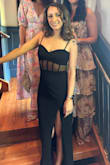 I got SO MANY COMPLIMENTS on this dress. It was super flattering and I love that I didn't have to wear a bra with it - nipple covers sufficed! - Jenn E.