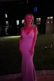 Wore this to a summer wedding last week in MA and had tables of people complimenting it! Paired perfectly with silver heels and jewelry. The color was amazing and the fit was classy and flattering without being clingy . Pure elegance! But this dress - Tricia N.