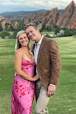 The dress fit really well and was vibrant and stunning in color! I got a lot of compliments. The only downside was it snagged on everything, so I won't be able to wear it again. It snagged on my engagement ring, chairs at the wedding, and a girl's sequin dress, but if you are super careful with it and wear no jewelry, it might not be a problem. If you have a very large chest, you might want to size up. I'm a C cup and it fits me well. - Emma M.