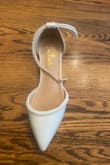 Shoes are adorable and comfortable, but run at least a half size too big. - Cana S.
