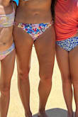 Cute bikini bottoms with metal o-ring details. Metal did start to tarnish after a summer of fun wearing it. Overall pleased with the bottoms. - Candice M.