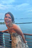 I bought a size 6, because I read the reviews that the dress runs a bit small - for me, I should have ordered a 4, and it would have been true to size, and perfect.  I wore this to a black tie wedding in Jersey City on the Hudson - it was so beautiful, and I received many compliments - love this dress. - Allison G.