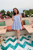 I bought this dress for a recent trip to Italy and it was perfect! So cute and summery. I got a ton of compliments on it! It is super comfortable, very flowy, and the tie straps make it easy to adjust where it sits. - Shelby K.