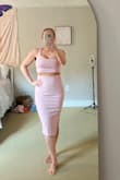 It's fitting for sure and very cute for a night out on vacation. I took this to Miami for vacation. - Charissa G.