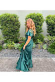 This dress was perfect for a spring wedding! The color is amazing, and the material is so soft on your skin! I got so many compliments on it! It does run large. I am a medium usually so I ordered a small and it was perfect! - Noy R.