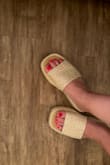 These sandals are so cute and comfy! The strap does cut into the skin a bit when walking but nothing too bad. I trusted the other review on here and sized down, and they fit perfectly. For reference: I wear a size 39 (US 8.5) in all shoes and have wide feet, so usually I would rather size up than size down. Lulu's sizing for shoes is way off. Try to rely on reviews before purchasing. I ordered three pairs of shoes, and the smallest ones were the only ones that fit. - Nathalie M.