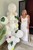 Obsessed with this dress I didn't want to take it off!!! Had to size up (XL) but it was truly stunning!! - Zaida S.