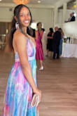 If Lulus would sponsor me, this would be the dress I would sell! Okay, let me get to it, this dress is beautiful and the flow of the dress was immaculate. It is extremely long, especially if you're short lol but the heels gave me some height and it was a bit better. Overall, this dress was extremely beautiful and I've received tons of compliments on it. If you want it, don't hesitate to buy it. - Nala C.