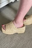 Beautiful shoe! Unfortunately the sizing is WAY off. I am always a 7.5 in almost every shoe. This shoe runs probably a full size too big. Planning to return. - Dylan H.