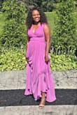 Fits well. I got so many compliments at the wedding. - Tamie C.