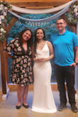 This was the perfect dress I needed for my reception. I plan to rewear this dress for our anniversary. - Sade M.