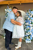 Loveeeeed this dress. I used it for my engagement party! It's so beautiful. I have a large bust and the stretchy back of the dress is so helpful. - Genesis M.