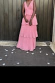 I picked the pink one and it's just beautiful! It was a bit too long and ran big on the breast, but I got the dress minor alterations and it was perfect. Happy with the quality - Khady D.