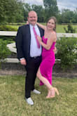 I loved this; it was so comfortable to wear. I felt supported and covered at the top, and it fit me like a glove. The color was such a good pop for a summer wedding. I got plenty of compliments, and this is a dress I could see myself actually wearing a second time. - Amanda U.