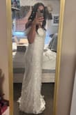 This dress fits perfectly; the sleeves are a little itchy, but other than that, I loved it!! - Hannah S.