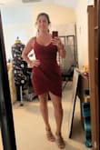I received so many compliments on this dress. Very flattering. With stretch, it's also very comfortable. - Kathleen R.