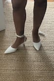 I bought them as a wedding shoe option and I decided against mainly because I found something I liked better. These are great but not dressy enough for my outfit. Otherwise, they are super comfy! - Dyamond J.