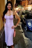 Perfect dress for a casual day walk or night out! Very comfortable and soft& Fitted but not tight love the fabric too! - Denise C.