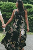 It took me weeks to decide on the perfect dress for our vow renewal.  We traveled all the way to Japan for our 20th year anniversary and I couldn't have been happier with this dress.  It was true to size for me and I love everything about it.  Even after being folded up for 13 hours, all I had to do was hang it up and after a few days it was good to go.  No steamer was necessary. I got so many compliments on it.  I hope I have an event to wear it to again in the near future - Shayla D.