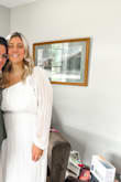 Sooo cute! It's a little big in the chest though, I'd size down! I got so many compliments at my bridal shower. - Hannah P.
