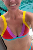 Got so many compliments on this suit and it made me feel like I had a perky chest! Big fan of the bright colors, comfortable. - Brynn S.