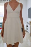 Beautiful dress super nice fabric. Only thing are the straps that need getting used to. - Yael A.
