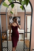 Bought it for a wedding and it fits so well! True to size. Haven't worn it to the wedding yet but feels like it would be a comfortable wear! - Kayla N.