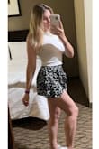 I loved these! They're super cute, and I did wear them a few times, but they're too short for me now. I'm not sure if they shrunk, or if over the last two-ish years, I decided in my brain that certain things I used to wear are too short now. Lol either way, I recommend! - Breena C.