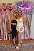 I felt so cute and sexy in this!! I got so many compliments. I wore it on my bachelorette trip in Savannah! It was the perfect outfit to dance and run around the city with my friends in! The sequins didn't fall off much, and I even rode a mechanical bull in it and still looked amazing - Gabriella T.