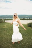 I bought this dress for my wedding weekend and wore it to a winery! I struggled to find a white dress that wasn't see through and this one hit the mark! Super comfortable and flattering! Totally obsessed! - Haley B.