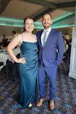 I really enjoyed this dress for a friend's wedding! It was comfortable to wear, I felt beautiful, and I received so many compliments throughout the day. The slit does go quite high, so if you are not comfortable showing a bit of leg this would not be the dress for you. The main time this became a challenge for me was when sitting - I was thankful for my napkin to cover my lap at dinner and did had to be a little careful while dancing as well. Overall the material and stitching seem nice quality and I found the silhouette to be very flattering. Hoping to get use out of this dress for many events to come! - Jessica F.