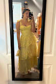 I'm in love with this dress but the zipper near the seam on the back of the dress WILL NOT BUDGE. I've enlisted my sister and fiance for help to get the zipper up past where that stitching is and a grown man couldn't even get it when he zips up all of my other dresses I have. For how expensive your products are, better quality is expected. Like I said, I love the dress, but it would be nice if I could get it on easier. - Brooke R.