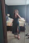 I bought this dress to attend a family member's wedding and am IN LOVE!! I'm 5 ft tall and can never find long dresses that aren't wayyyy too long on me, so I was really nervous ordering this one, but I was elated when it fit perfectly! (hits mid-calf). It's also a very light material perfect for a hot summer wedding. Will now be buying all my dresses at LuLu's! - Kirsten G.