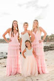 This was a great dress for my daughters to wear to the beach wedding. Got here quickly but ran small. - Melissa M.