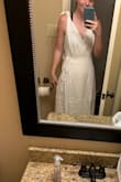 I'm getting married this fall and I purchased this dress for bridal showers and the rehearsal. It is perfect! I like the way it fits and I like how lightweight it is- great for weather in the south. - Macy F.