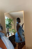 The color and concept of it is good. Way too tight. I always wear a medium I had to get a large because it was so tight. The breast area is kind of weird. It's something to wear and I can't return it so it's in my closet. - Maimouna D.