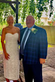 This dress is gorgeous in person. I ordered this in an emergency as a backup, and it looked beautiful on. I ended up wearing this dress - Jennifer M.
