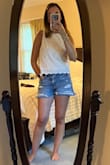 Bought this as an option to wear to my non-airconditioned summer job.  It's pretty while being modest enough for work and delicate without being fussy.  Perfectly comfortable and will look cute with shorts in the summer and pants in the spring or early fall.  Hoping to get a lot of wear out of this one! - Caitlin R.