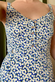 Very pretty dress. Would really love to wear it. But it tore at one of the seams on the waist before I even had the chance to take the tags off. The dress doesn't seem low quality at first. And it has a zipper and buttons to make sure to get it over your head without stressing the material. But it's a waste of money sadly since it's torn now. - Madison B.