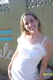 I purchased this dress for my destination bachelorette, and it did not disappoint. Perfect for a nice dinner followed by a night out of dancing after. The feathers were super cute. Not see-through and very comfortable! - Rachel C.