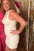 This dress fit perfectly! It looked great and was super comfortable. - Georgia T.