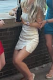 Loved it! I wore cream-colored shorts underneath. - Alix B.