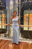 This dress was perfect for my cruise formal night. Loved the material and how it fit. - Myrna I.