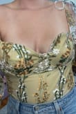 I wanted to love this so bad, purchased it for an engagement shoot. Size was perfect, but the bust area seams just don't line up right. Even with double sided tape, it would just look like my boobs were oblong/2 diff sizes because they didn't match. Loved it otherwise, but unfortunately have to return. - Sarah V.