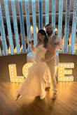 I loved this dress. I bought it for an evening dress for my wedding. It fit perfectly and was light weight and sleek and easy to dance in! It wasn't see through. I did have to have it hemmed but that's only because I'm fairly short. I would 100% buy another dress from Lulu's. - Tori H.
