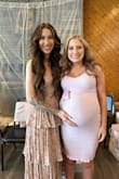 I wore this dress to a baby shower and got lots of compliments! It was so comfortable and very flattering. The perfect dress for any kind of outing. - Crystal