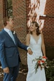 I got married in this dress, and it fit me like a glove! I got so many compliments on this dress, and I couldn't have imagined a better dress for my elopement. - Julie G.