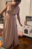 I ordered the medium, but I seem to have a much smaller upper body than the lower body. It was too loose in the waist and the bust, and too long. But other than that, the fabric was lovely and it was a really beautiful dress. I just need a smaller size. - Sam F.