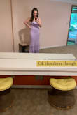 Seriously, the color, the ruffle! Pure perfection, so so flattering! I just ordered it in black too. - Ariadne G.