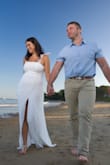 This dress is flowy and absolutely stunning! I purchased for engagement photos, and the results are incredible. I got so many compliments on this dress! - Jaclyn M.